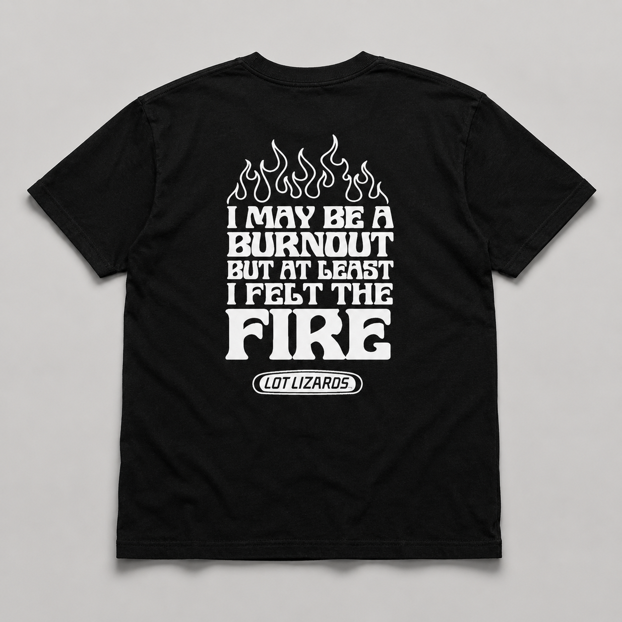 Lot Lizards "BURNOUT" Trucker Graphic Tee