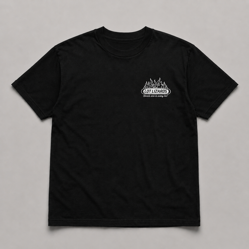 Lot Lizards "BURNOUT" Trucker Graphic Tee