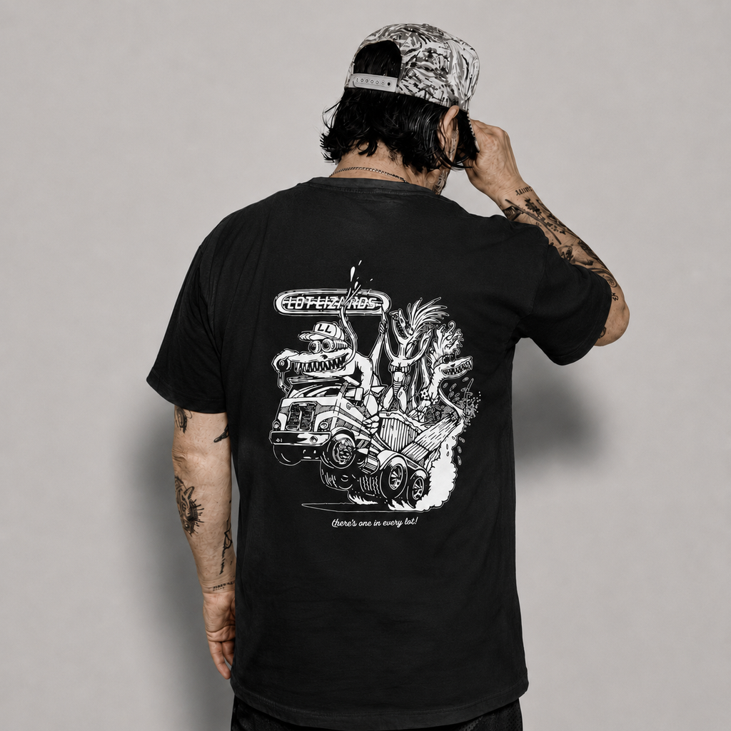 Lot Lizards "VICE WAGON" Trucker Graphic Tee