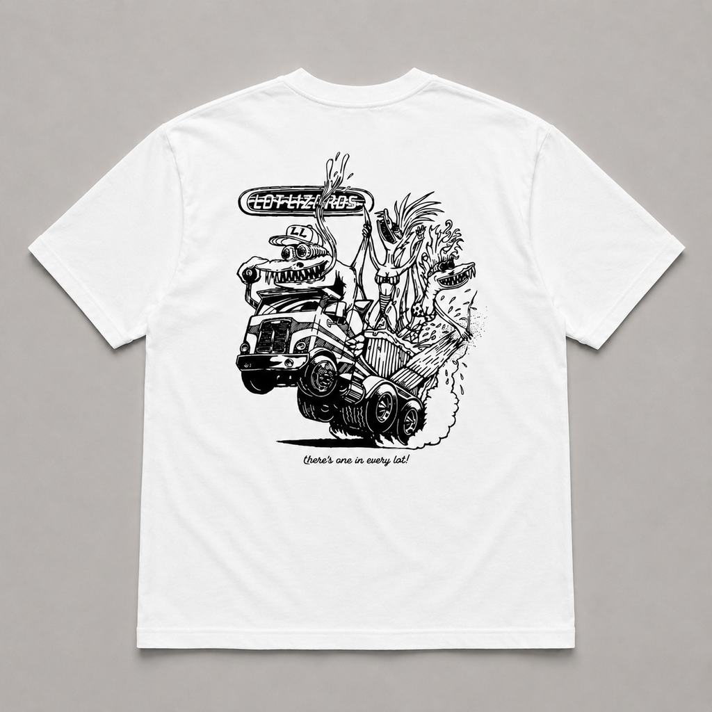 Lot Lizards "VICE WAGON" Trucker Graphic Tee