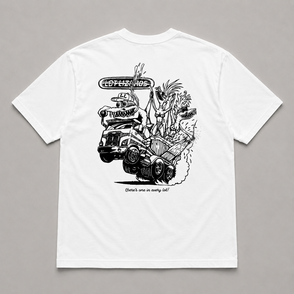Lot Lizards "VICE WAGON" Trucker Graphic Tee